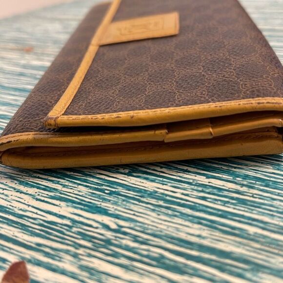 Celine Paris Macadam Pattern Bi-Fold Vintage Logo Wallet - Picture 14 of 14